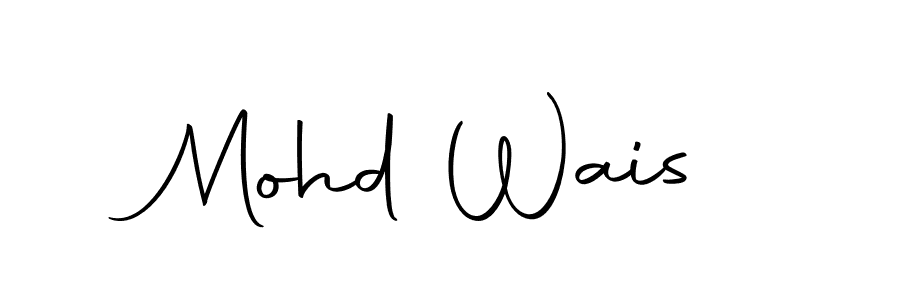 Mohd Wais stylish signature style. Best Handwritten Sign (Autography-DOLnW) for my name. Handwritten Signature Collection Ideas for my name Mohd Wais. Mohd Wais signature style 10 images and pictures png