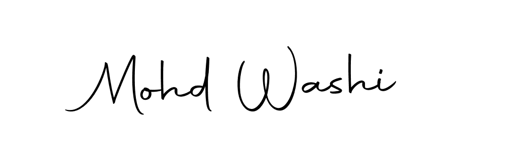 How to make Mohd Washi name signature. Use Autography-DOLnW style for creating short signs online. This is the latest handwritten sign. Mohd Washi signature style 10 images and pictures png