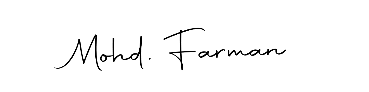 Once you've used our free online signature maker to create your best signature Autography-DOLnW style, it's time to enjoy all of the benefits that Mohd. Farman name signing documents. Mohd. Farman signature style 10 images and pictures png