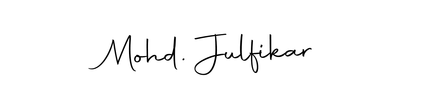 Make a beautiful signature design for name Mohd. Julfikar. With this signature (Autography-DOLnW) style, you can create a handwritten signature for free. Mohd. Julfikar signature style 10 images and pictures png