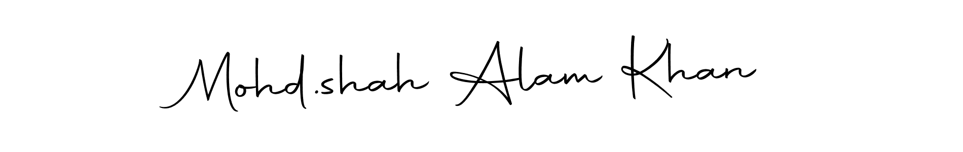 How to make Mohd.shah Alam Khan signature? Autography-DOLnW is a professional autograph style. Create handwritten signature for Mohd.shah Alam Khan name. Mohd.shah Alam Khan signature style 10 images and pictures png