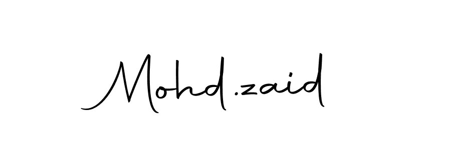 You should practise on your own different ways (Autography-DOLnW) to write your name (Mohd.zaid) in signature. don't let someone else do it for you. Mohd.zaid signature style 10 images and pictures png