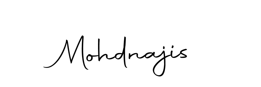 How to make Mohdnajis signature? Autography-DOLnW is a professional autograph style. Create handwritten signature for Mohdnajis name. Mohdnajis signature style 10 images and pictures png