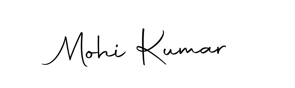 How to make Mohi Kumar name signature. Use Autography-DOLnW style for creating short signs online. This is the latest handwritten sign. Mohi Kumar signature style 10 images and pictures png