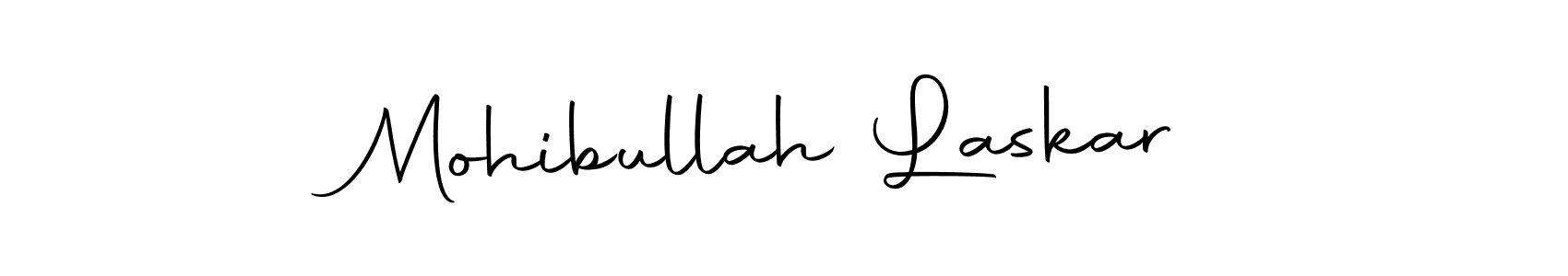 The best way (Autography-DOLnW) to make a short signature is to pick only two or three words in your name. The name Mohibullah Laskar include a total of six letters. For converting this name. Mohibullah Laskar signature style 10 images and pictures png