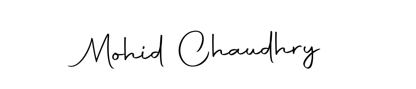 Similarly Autography-DOLnW is the best handwritten signature design. Signature creator online .You can use it as an online autograph creator for name Mohid Chaudhry. Mohid Chaudhry signature style 10 images and pictures png