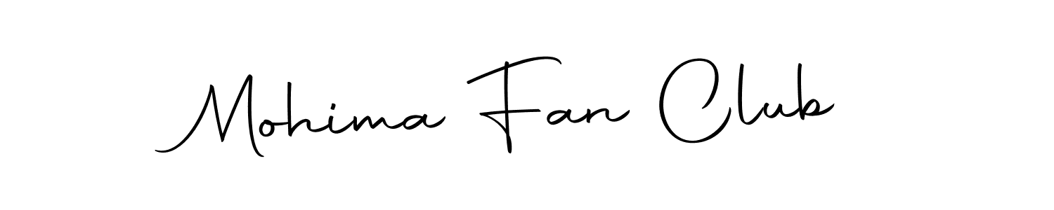 Once you've used our free online signature maker to create your best signature Autography-DOLnW style, it's time to enjoy all of the benefits that Mohima Fan Club name signing documents. Mohima Fan Club signature style 10 images and pictures png
