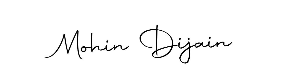 Use a signature maker to create a handwritten signature online. With this signature software, you can design (Autography-DOLnW) your own signature for name Mohin Dijain. Mohin Dijain signature style 10 images and pictures png
