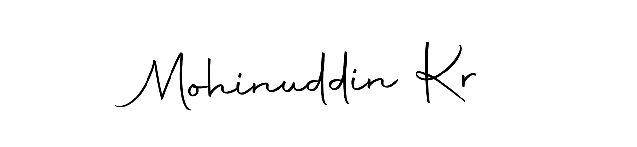 Use a signature maker to create a handwritten signature online. With this signature software, you can design (Autography-DOLnW) your own signature for name Mohinuddin Kr. Mohinuddin Kr signature style 10 images and pictures png