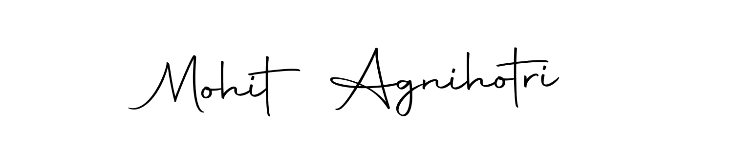 Autography-DOLnW is a professional signature style that is perfect for those who want to add a touch of class to their signature. It is also a great choice for those who want to make their signature more unique. Get Mohit Agnihotri name to fancy signature for free. Mohit Agnihotri signature style 10 images and pictures png