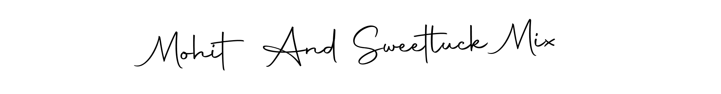 The best way (Autography-DOLnW) to make a short signature is to pick only two or three words in your name. The name Mohit And Sweetluck Mix include a total of six letters. For converting this name. Mohit And Sweetluck Mix signature style 10 images and pictures png