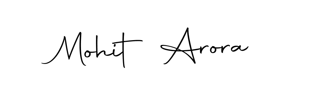 Mohit Arora stylish signature style. Best Handwritten Sign (Autography-DOLnW) for my name. Handwritten Signature Collection Ideas for my name Mohit Arora. Mohit Arora signature style 10 images and pictures png