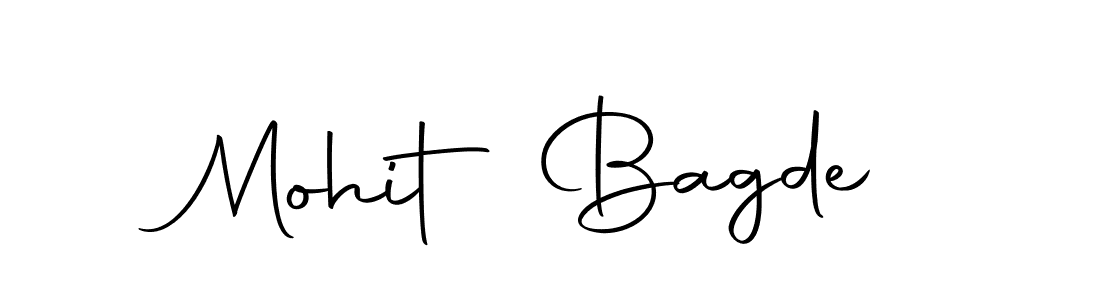 Here are the top 10 professional signature styles for the name Mohit Bagde. These are the best autograph styles you can use for your name. Mohit Bagde signature style 10 images and pictures png