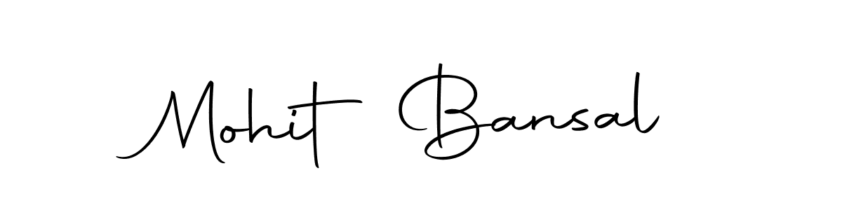 You should practise on your own different ways (Autography-DOLnW) to write your name (Mohit Bansal) in signature. don't let someone else do it for you. Mohit Bansal signature style 10 images and pictures png