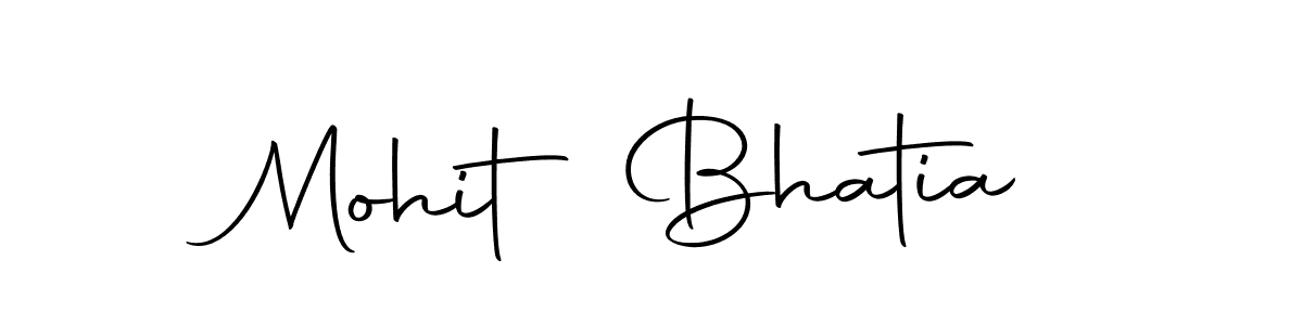 How to make Mohit Bhatia signature? Autography-DOLnW is a professional autograph style. Create handwritten signature for Mohit Bhatia name. Mohit Bhatia signature style 10 images and pictures png