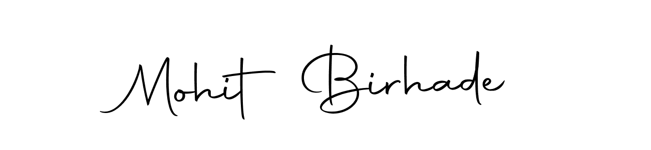 Make a beautiful signature design for name Mohit Birhade. With this signature (Autography-DOLnW) style, you can create a handwritten signature for free. Mohit Birhade signature style 10 images and pictures png