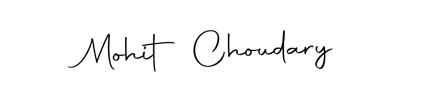 It looks lik you need a new signature style for name Mohit Choudary. Design unique handwritten (Autography-DOLnW) signature with our free signature maker in just a few clicks. Mohit Choudary signature style 10 images and pictures png