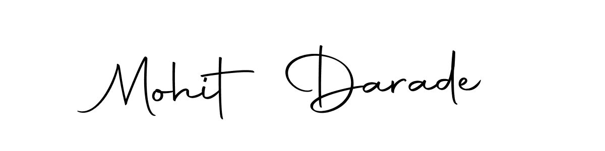 You can use this online signature creator to create a handwritten signature for the name Mohit Darade. This is the best online autograph maker. Mohit Darade signature style 10 images and pictures png