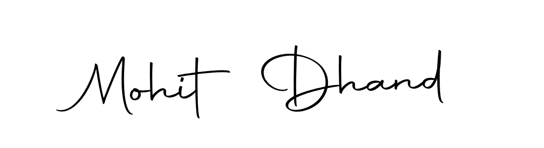 Make a short Mohit Dhand signature style. Manage your documents anywhere anytime using Autography-DOLnW. Create and add eSignatures, submit forms, share and send files easily. Mohit Dhand signature style 10 images and pictures png