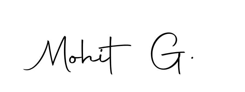 Autography-DOLnW is a professional signature style that is perfect for those who want to add a touch of class to their signature. It is also a great choice for those who want to make their signature more unique. Get Mohit G. name to fancy signature for free. Mohit G. signature style 10 images and pictures png