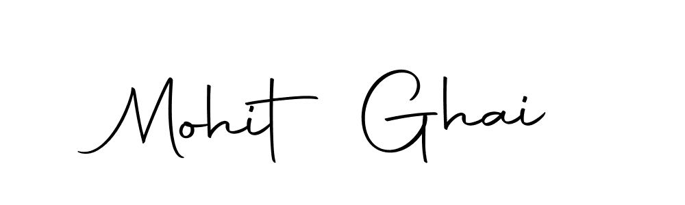 Mohit Ghai stylish signature style. Best Handwritten Sign (Autography-DOLnW) for my name. Handwritten Signature Collection Ideas for my name Mohit Ghai. Mohit Ghai signature style 10 images and pictures png