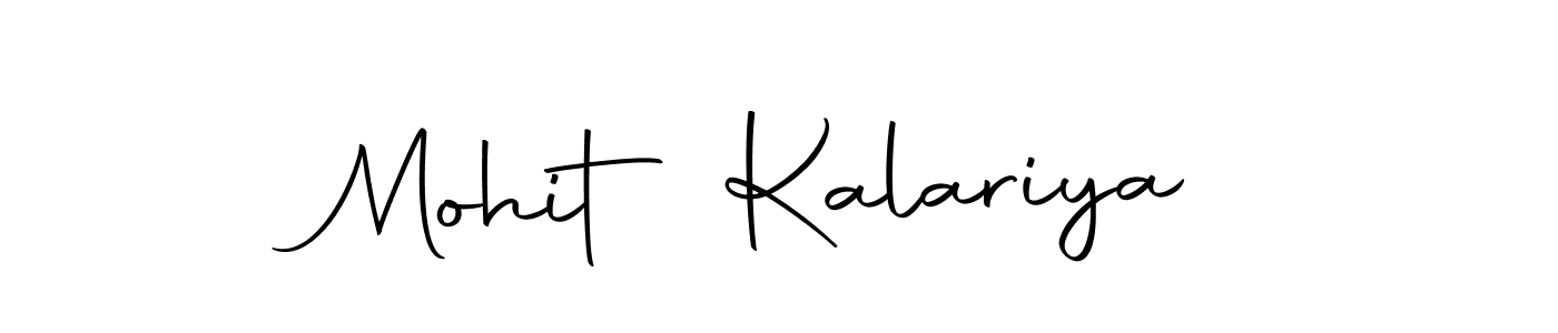 Design your own signature with our free online signature maker. With this signature software, you can create a handwritten (Autography-DOLnW) signature for name Mohit Kalariya. Mohit Kalariya signature style 10 images and pictures png