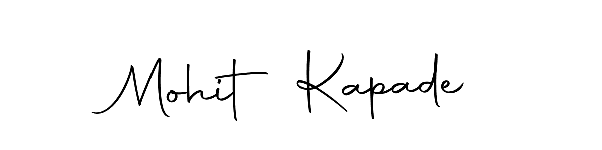 Make a beautiful signature design for name Mohit Kapade. Use this online signature maker to create a handwritten signature for free. Mohit Kapade signature style 10 images and pictures png