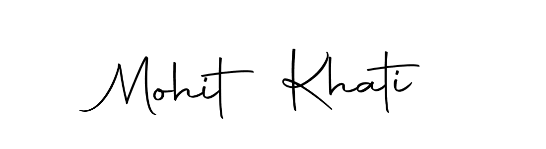 The best way (Autography-DOLnW) to make a short signature is to pick only two or three words in your name. The name Mohit Khati include a total of six letters. For converting this name. Mohit Khati signature style 10 images and pictures png