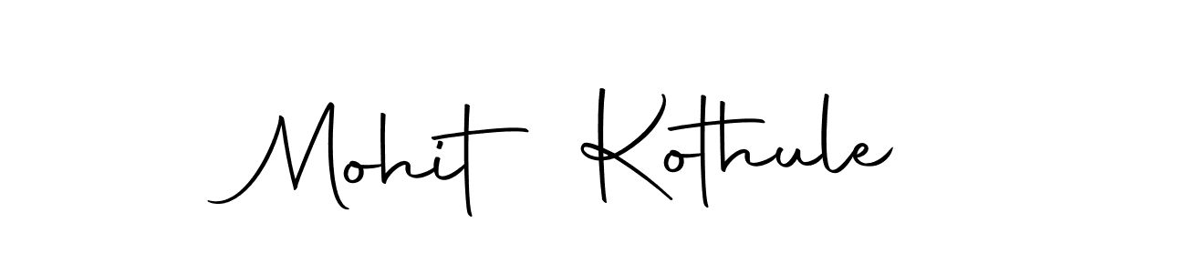 Also we have Mohit Kothule name is the best signature style. Create professional handwritten signature collection using Autography-DOLnW autograph style. Mohit Kothule signature style 10 images and pictures png