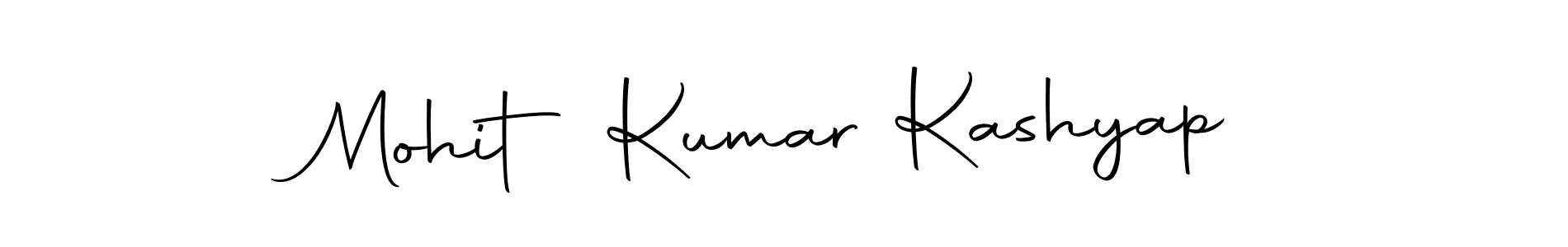 Make a short Mohit Kumar Kashyap signature style. Manage your documents anywhere anytime using Autography-DOLnW. Create and add eSignatures, submit forms, share and send files easily. Mohit Kumar Kashyap signature style 10 images and pictures png