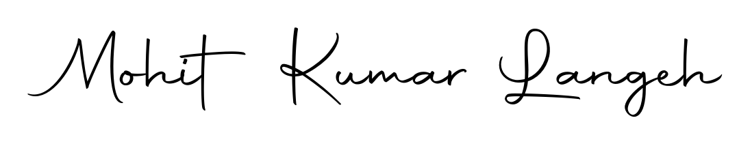 If you are searching for the best signature style for your name Mohit Kumar Langeh, here we have designed multiple signature styles using Autography-DOLnW. Mohit Kumar Langeh signature style 10 images and pictures png
