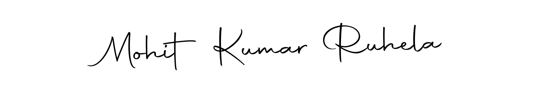 This is the best signature style for the Mohit Kumar Ruhela name. Also you like these signature font (Autography-DOLnW). Mix name signature. Mohit Kumar Ruhela signature style 10 images and pictures png