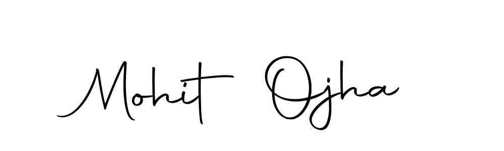 Make a beautiful signature design for name Mohit Ojha. With this signature (Autography-DOLnW) style, you can create a handwritten signature for free. Mohit Ojha signature style 10 images and pictures png