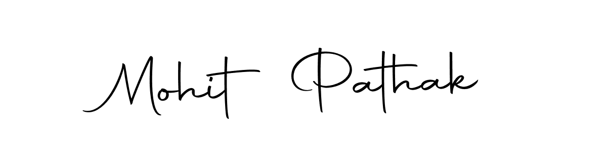 Make a beautiful signature design for name Mohit Pathak. With this signature (Autography-DOLnW) style, you can create a handwritten signature for free. Mohit Pathak signature style 10 images and pictures png