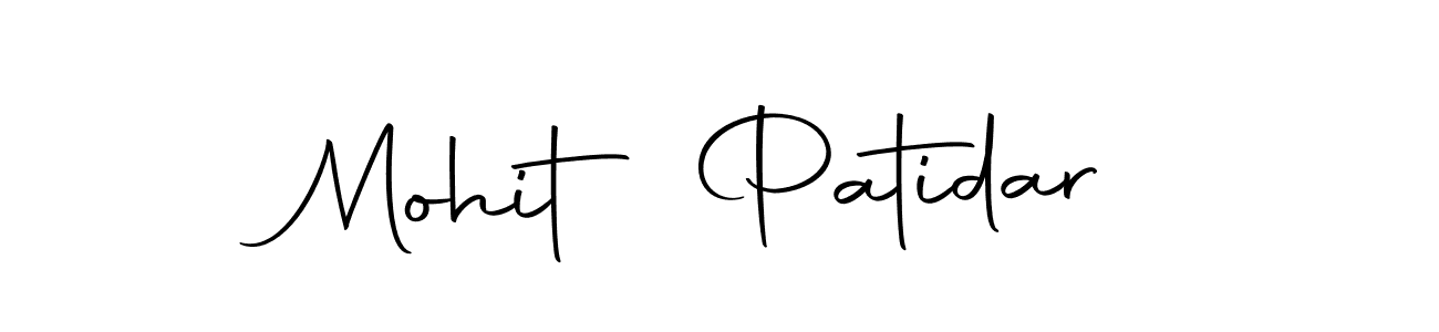 if you are searching for the best signature style for your name Mohit Patidar. so please give up your signature search. here we have designed multiple signature styles  using Autography-DOLnW. Mohit Patidar signature style 10 images and pictures png