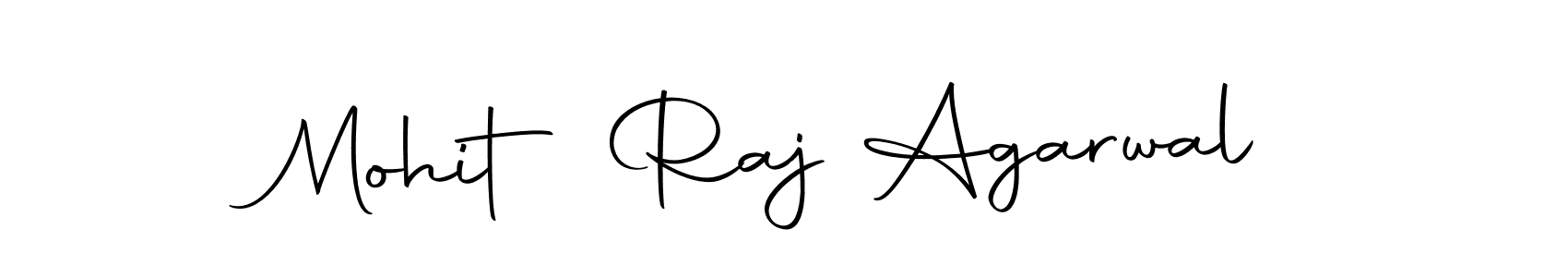 Design your own signature with our free online signature maker. With this signature software, you can create a handwritten (Autography-DOLnW) signature for name Mohit Raj Agarwal. Mohit Raj Agarwal signature style 10 images and pictures png