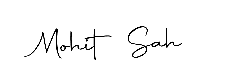 Make a beautiful signature design for name Mohit Sah. Use this online signature maker to create a handwritten signature for free. Mohit Sah signature style 10 images and pictures png