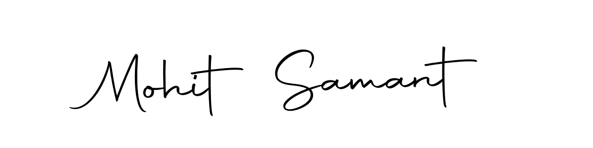 Use a signature maker to create a handwritten signature online. With this signature software, you can design (Autography-DOLnW) your own signature for name Mohit Samant. Mohit Samant signature style 10 images and pictures png