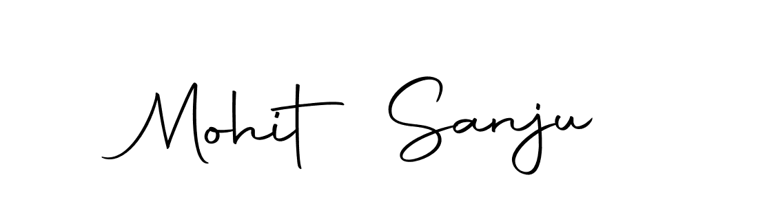 Mohit Sanju stylish signature style. Best Handwritten Sign (Autography-DOLnW) for my name. Handwritten Signature Collection Ideas for my name Mohit Sanju. Mohit Sanju signature style 10 images and pictures png