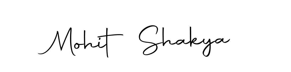 You can use this online signature creator to create a handwritten signature for the name Mohit Shakya. This is the best online autograph maker. Mohit Shakya signature style 10 images and pictures png