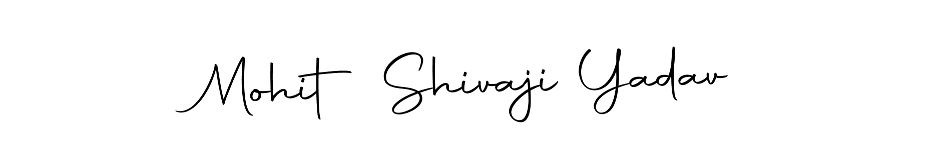 You can use this online signature creator to create a handwritten signature for the name Mohit Shivaji Yadav. This is the best online autograph maker. Mohit Shivaji Yadav signature style 10 images and pictures png