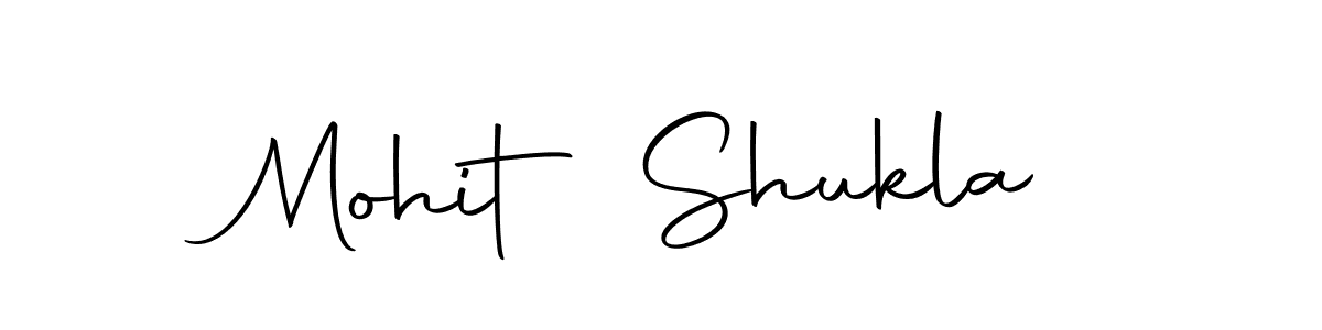 Make a beautiful signature design for name Mohit Shukla. With this signature (Autography-DOLnW) style, you can create a handwritten signature for free. Mohit Shukla signature style 10 images and pictures png