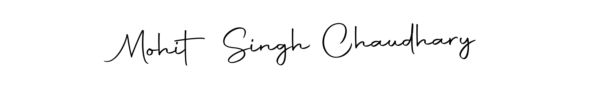 Use a signature maker to create a handwritten signature online. With this signature software, you can design (Autography-DOLnW) your own signature for name Mohit Singh Chaudhary. Mohit Singh Chaudhary signature style 10 images and pictures png