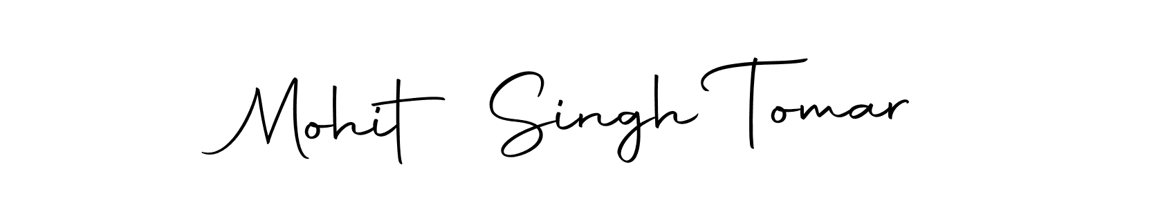 Design your own signature with our free online signature maker. With this signature software, you can create a handwritten (Autography-DOLnW) signature for name Mohit Singh Tomar. Mohit Singh Tomar signature style 10 images and pictures png