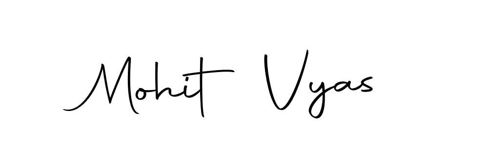 Make a beautiful signature design for name Mohit Vyas. Use this online signature maker to create a handwritten signature for free. Mohit Vyas signature style 10 images and pictures png