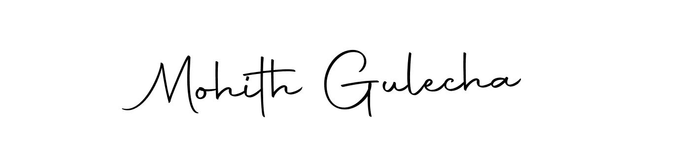 Make a beautiful signature design for name Mohith Gulecha. Use this online signature maker to create a handwritten signature for free. Mohith Gulecha signature style 10 images and pictures png