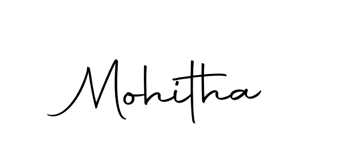 Also we have Mohitha name is the best signature style. Create professional handwritten signature collection using Autography-DOLnW autograph style. Mohitha signature style 10 images and pictures png