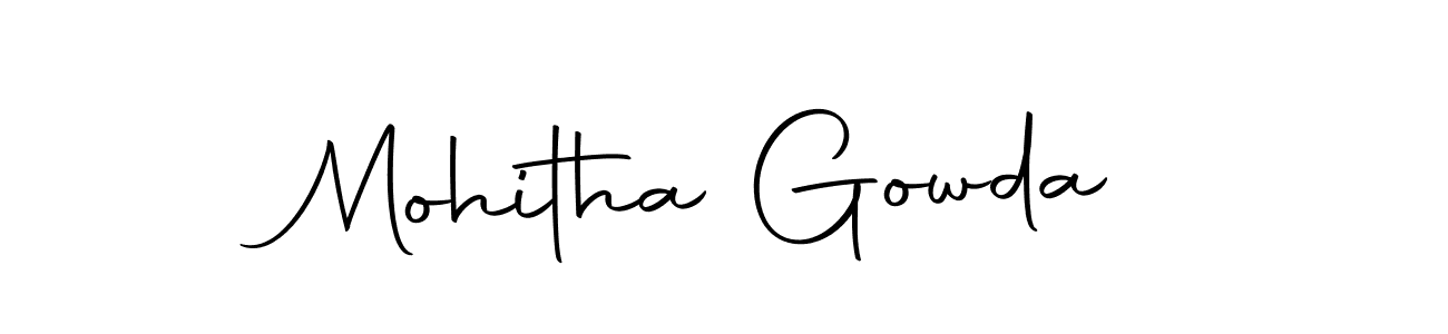 It looks lik you need a new signature style for name Mohitha Gowda. Design unique handwritten (Autography-DOLnW) signature with our free signature maker in just a few clicks. Mohitha Gowda signature style 10 images and pictures png