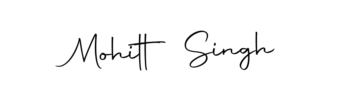 Use a signature maker to create a handwritten signature online. With this signature software, you can design (Autography-DOLnW) your own signature for name Mohitt Singh. Mohitt Singh signature style 10 images and pictures png