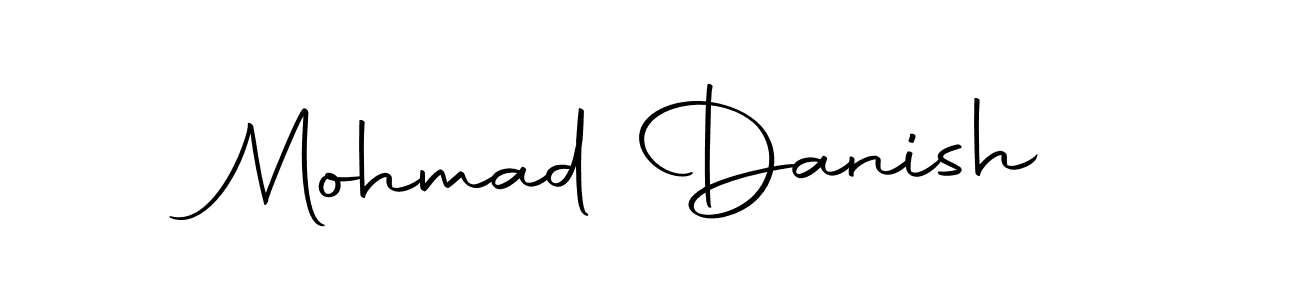 Create a beautiful signature design for name Mohmad Danish. With this signature (Autography-DOLnW) fonts, you can make a handwritten signature for free. Mohmad Danish signature style 10 images and pictures png